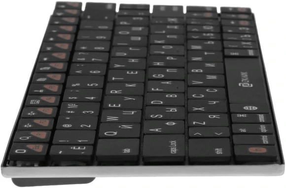 Клавиатура Оклик 840S черный USB беспроводная BT slim (754787)