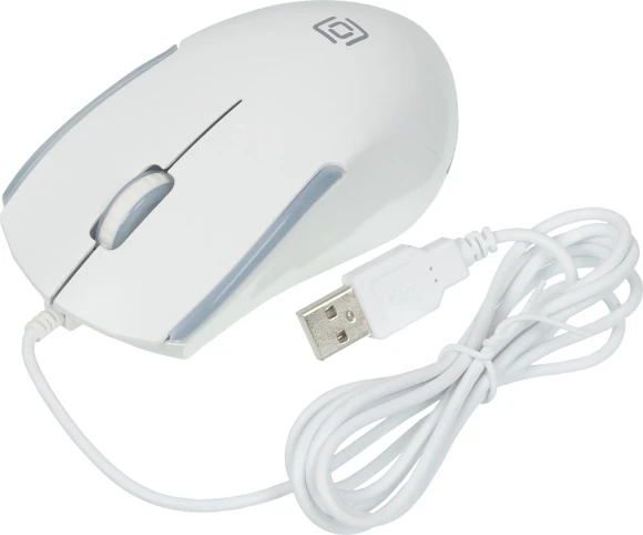 Мышь Оклик 245M белый оптическая 1000dpi USB 3but (471480) Мышь Оклик 245M белый оптическая 1000dpi USB 3but (471480)