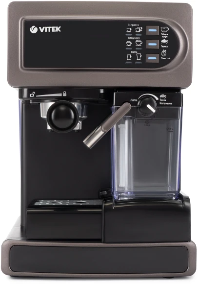 Кофеварка рожковая Vitek VT-1517 SR 1238Вт серый Кофеварка рожковая Vitek VT-1517 SR 1238Вт серый
