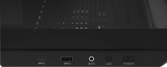 Корпус MSI MAG PANO M100R PZ черный без БП mATX 3x120mm 4x140mm 1xUSB3.1 audio CardReader AirDuct bott PSU