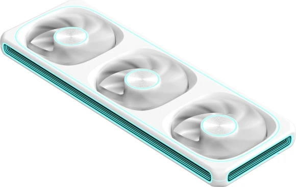 Вентилятор для корпуса Formula Air Fusion 3 Wh ARGB 360х120x28 белый 4-pin 37.93дБ Ret