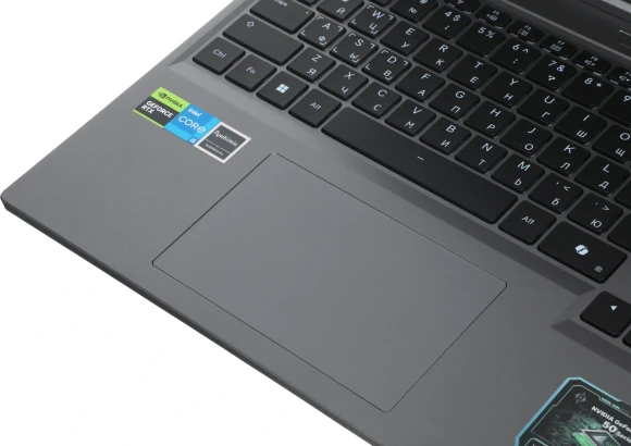 Ноутбук Maibenben X16C-i54456 Core i5 14450HX 16Gb SSD1Tb NVIDIA GeForce RTX 5060 8Gb 16" IPS FHD+ (1920x1200) Windows 11 Home grey WiFi BT Cam 5200mAh (X16C-I544560G44HG4E10)