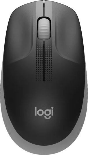 Мышь Logitech M190 черный/серый оптическая (1000dpi) беспроводная USB (2but)