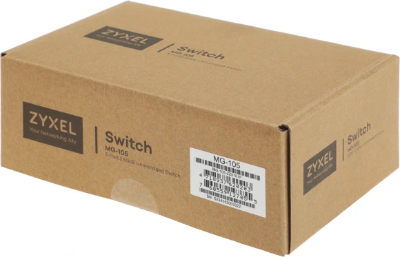 Коммутатор Zyxel MG-105-ZZ0101F 5x2.5Гбит/с неуправляемый