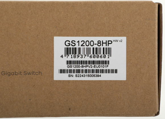 Коммутатор Zyxel GS1200-8HPV2-EU0101F (L2) 8x1Гбит/с 4PoE+ 60W управляемый Коммутатор Zyxel GS1200-8HPV2-EU0101F (L2) 8x1Гбит/с 4PoE+ 60W управляемый