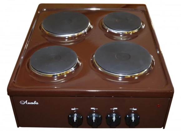 Плита Электрическая Лысьва ПЭН 40М коричневый ДА эмаль (настольная)