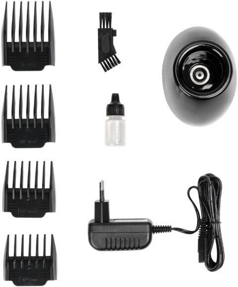 Машинка для стрижки Galaxy Line GL 4159 черный 12Вт (насадок в компл:4шт) Машинка для стрижки Galaxy Line GL 4159 черный 12Вт (насадок в компл:4шт)