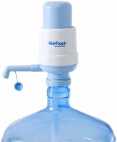 Помпа для 19л бутыли Hotfrost A6 механический голубой/серый картон Помпа для 19л бутыли Hotfrost A6 механический голубой/серый картон