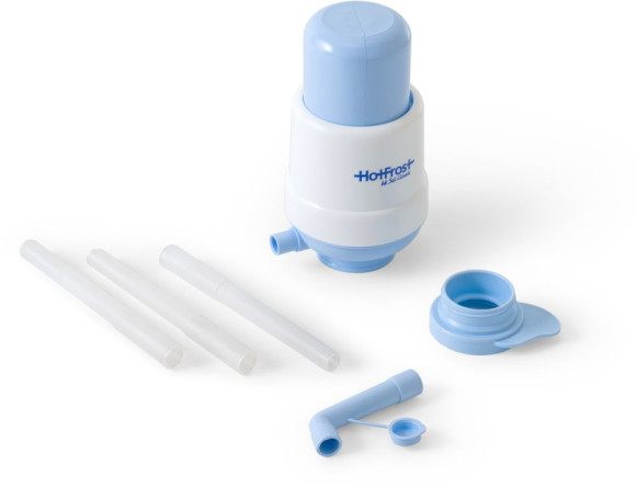 Помпа для 19л бутыли Hotfrost A6 механический голубой/серый картон Помпа для 19л бутыли Hotfrost A6 механический голубой/серый картон