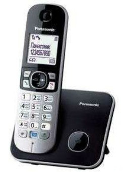 Р/Телефон Dect Panasonic KX-TG6811RUB черный АОН