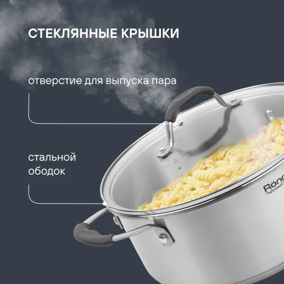 Набор посуды Rondell Filigran RDS-1833 7 предметов Набор посуды Rondell Filigran RDS-1833 7 предметов