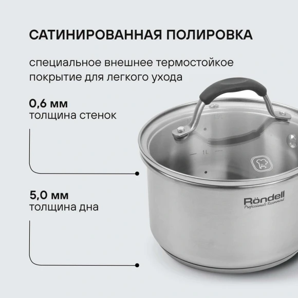 Набор посуды Rondell Filigran RDS-1833 7 предметов Набор посуды Rondell Filigran RDS-1833 7 предметов