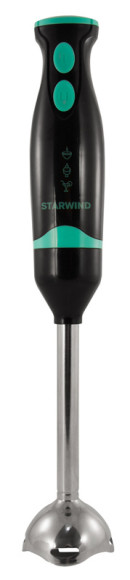 Блендер погружной Starwind SBP2322b 800Вт темно-серый/бирюзовый