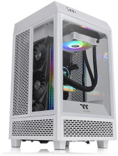 Корпус Thermaltake The Tower 100 Snow белый без БП miniITX 1x120mm 3x140mm 2xUSB3.0 audio bott PSU Корпус Thermaltake The Tower 100 Snow белый без БП miniITX 1x120mm 3x140mm 2xUSB3.0 audio bott PSU