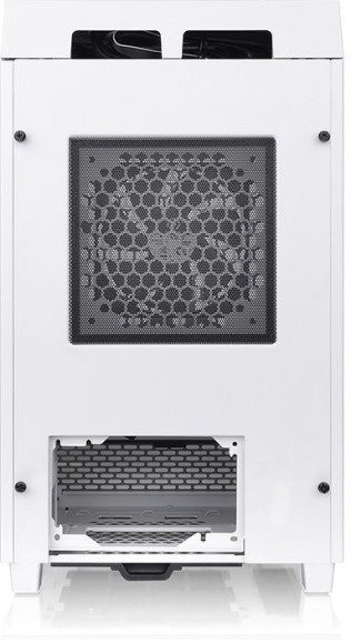 Корпус Thermaltake The Tower 100 Snow белый без БП miniITX 1x120mm 3x140mm 2xUSB3.0 audio bott PSU Корпус Thermaltake The Tower 100 Snow белый без БП miniITX 1x120mm 3x140mm 2xUSB3.0 audio bott PSU