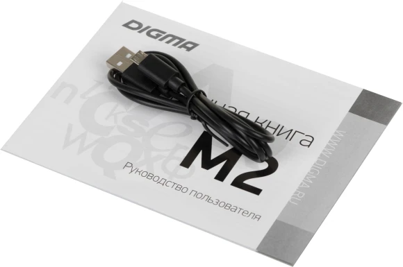 Электронная книга Digma M2 6" E-ink HD Pearl 758x1024 600MHz 128Mb/4Gb/SD/microSDHC/подсветка дисплея темно-серый (в компл.:обложка) Электронная книга Digma M2 6" E-ink HD Pearl 758x1024 600MHz 128Mb/4Gb/SD/microSDHC/подсветка дисплея темно-серый (в компл.:обложка)