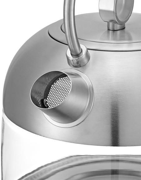 Чайник электрический Kitfort КТ-6172 1.7л. 2200Вт нержавеющая сталь корпус: стекло/металл Чайник электрический Kitfort КТ-6172 1.7л. 2200Вт нержавеющая сталь корпус: стекло/металл