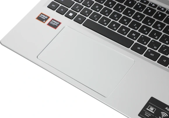 Ноутбук Acer Aspire Lite AL15-21P-R0R4 Ryzen 5 40 8Gb SSD512Gb AMD Radeon 610M 15.6" IPS FHD (1920x1080) без ОС silver WiFi BT Cam 4574mAh (NX.DTQCD.003)