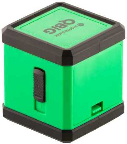 Уровень лазер. Instrumax QBiG 2кл.лаз. 2нм цв.луч. зеленый 2луч. (IM0126)