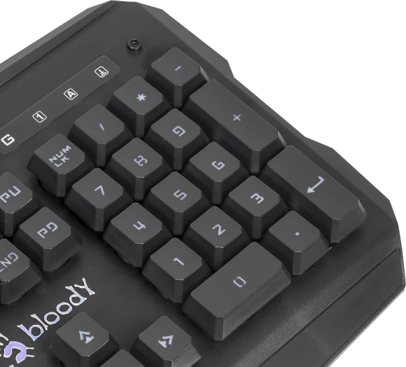 Клавиатура A4Tech Bloody B150N черный USB for gamer LED Клавиатура A4Tech Bloody B150N черный USB for gamer LED