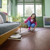 Швабра паровая Karcher KST 1 Upright 1300Вт белый/серый Швабра паровая Karcher KST 1 Upright 1300Вт белый/серый