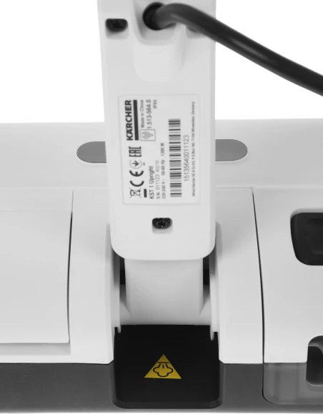 Швабра паровая Karcher KST 1 Upright 1300Вт белый/серый Швабра паровая Karcher KST 1 Upright 1300Вт белый/серый