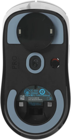 Мышь Logitech G Pro X Superlight белый оптическая 25600dpi беспров. USB 4but (910-005946)