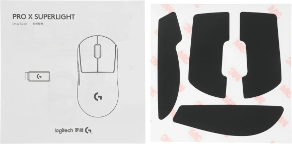 Мышь Logitech G Pro X Superlight белый оптическая 25600dpi беспров. USB 4but (910-005946)