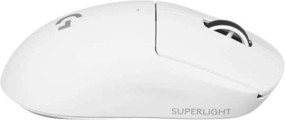 Мышь Logitech G Pro X Superlight белый оптическая 25600dpi беспров. USB 4but (910-005946)