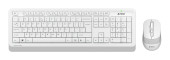 Клавиатура + мышь A4Tech Fstyler FG1010S клав:белый/серый мышь:белый/серый USB беспроводная Multimedia (FG1010S WHITE) Клавиатура + мышь A4Tech Fstyler FG1010S клав:белый/серый мышь:белый/серый USB беспроводная Multimedia (FG1010S WHITE)
