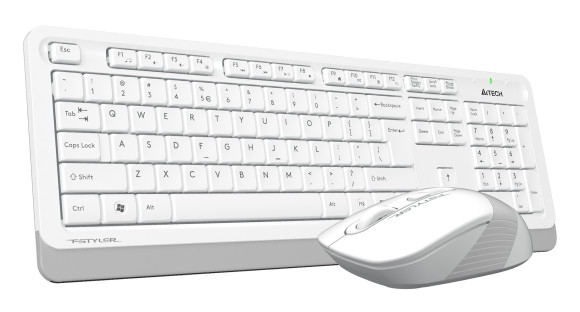 Клавиатура + мышь A4Tech Fstyler FG1010S клав:белый/серый мышь:белый/серый USB беспроводная Multimedia (FG1010S WHITE) Клавиатура + мышь A4Tech Fstyler FG1010S клав:белый/серый мышь:белый/серый USB беспроводная Multimedia (FG1010S WHITE)