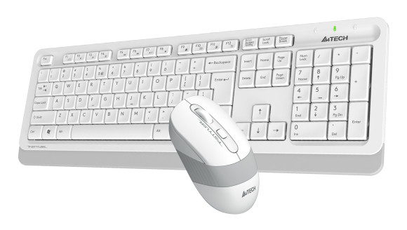 Клавиатура + мышь A4Tech Fstyler FG1010S клав:белый/серый мышь:белый/серый USB беспроводная Multimedia (FG1010S WHITE) Клавиатура + мышь A4Tech Fstyler FG1010S клав:белый/серый мышь:белый/серый USB беспроводная Multimedia (FG1010S WHITE)