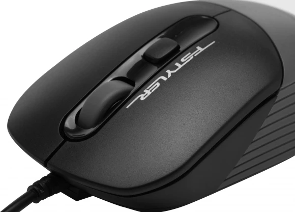 Клавиатура + мышь A4Tech Fstyler F1110 клав:черный/серый мышь:черный/серый USB Multimedia (F1110 GREY)