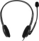 Наушники с микрофоном Logitech H111 серый 2.35м накладные оголовье (981-000594)