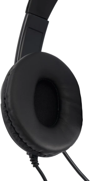 Наушники с микрофоном Оклик HS-M400 черный 1.8м накладные оголовье (1532019) Наушники с микрофоном Оклик HS-M400 черный 1.8м накладные оголовье (1532019)