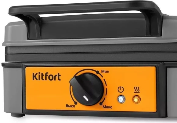 Вафельница Kitfort КТ-1694 1200Вт серый Вафельница Kitfort КТ-1694 1200Вт серый