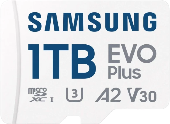 Флеш карта microSDXC 1TB Samsung MB-MC1T0SA EVO Plus V30 A2 + adapter