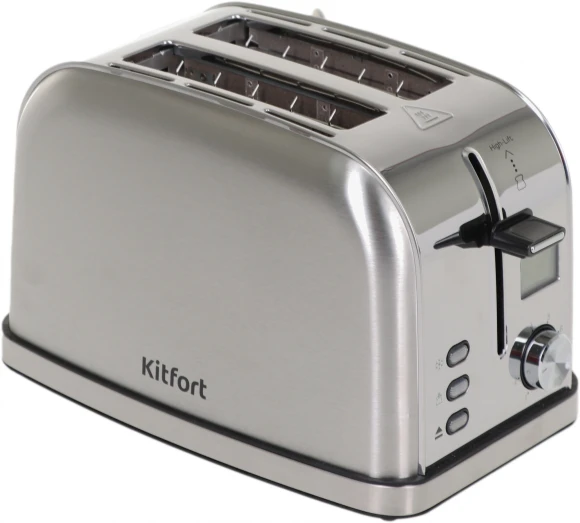 Тостер Kitfort КТ-2036-6 950Вт серебристый Тостер Kitfort КТ-2036-6 950Вт серебристый