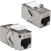 Повторитель портов Lanmaster LAN-KCP45S5E KeystoneRJ45 кат.5E стальной