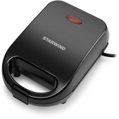 Сэндвичница Starwind SSW2142 600Вт черный/черный Сэндвичница Starwind SSW2142 600Вт черный/черный