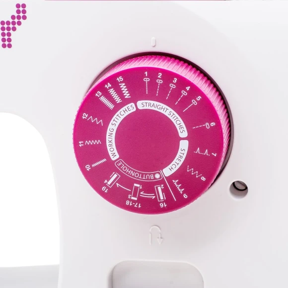 Швейная машина Comfort 120 белый/фиолетовый Швейная машина Comfort 120 белый/фиолетовый