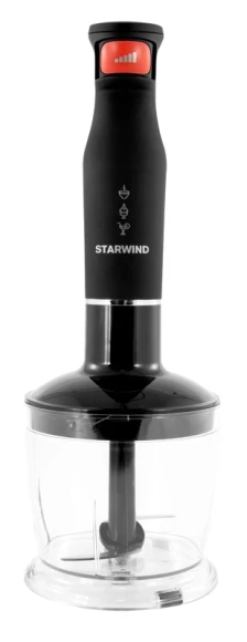 Блендер погружной Starwind SBP3432b 800Вт черный/красный Блендер погружной Starwind SBP3432b 800Вт черный/красный