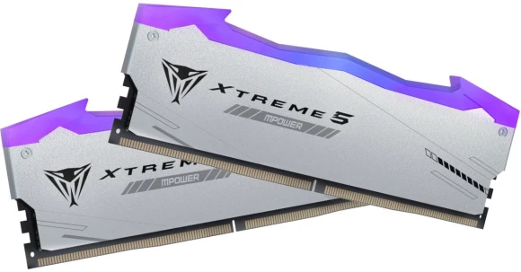 Память DDR5 2x24GB 8000MHz Patriot PVXR548G80C38KM Viper Xtreme 5 RGB RTL Gaming PC5-64000 CL38 DIMM 288-pin 1.45В с радиатором Ret Память DDR5 2x24GB 8000MHz Patriot PVXR548G80C38KM Viper Xtreme 5 RGB RTL Gaming PC5-64000 CL38 DIMM 288-pin 1.45В с радиатором Ret
