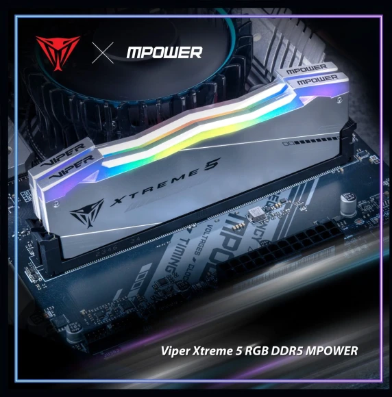 Память DDR5 2x24GB 8000MHz Patriot PVXR548G80C38KM Viper Xtreme 5 RGB RTL Gaming PC5-64000 CL38 DIMM 288-pin 1.45В с радиатором Ret Память DDR5 2x24GB 8000MHz Patriot PVXR548G80C38KM Viper Xtreme 5 RGB RTL Gaming PC5-64000 CL38 DIMM 288-pin 1.45В с радиатором Ret