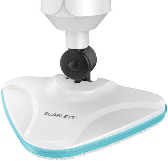 Пароочиститель напольный Scarlett SC-STCV67 1300Вт белый