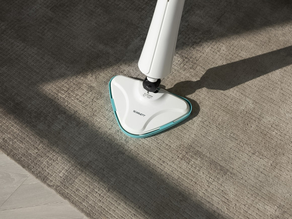 Пароочиститель напольный Scarlett SC-STCV67 1300Вт белый