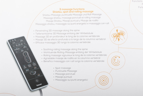 Массажная накидка Beurer MG295 60Вт черный (640.53) Массажная накидка Beurer MG295 60Вт черный (640.53)