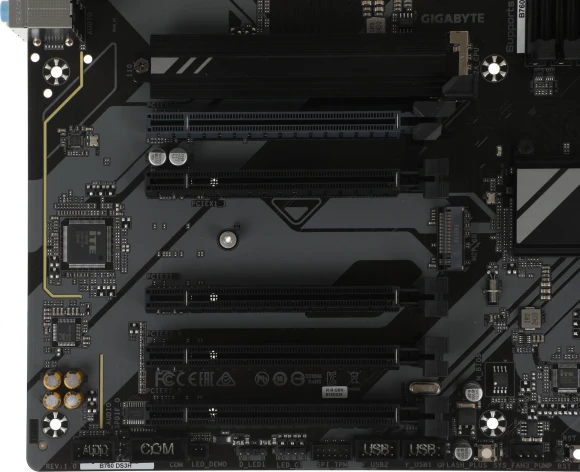 Материнская плата Gigabyte B760 DS3H Soc-1700 Intel B760 4xDDR5 ATX AC`97 8ch(7.1) GbLAN RAID+HDMI+DP Материнская плата Gigabyte B760 DS3H Soc-1700 Intel B760 4xDDR5 ATX AC`97 8ch(7.1) GbLAN RAID+HDMI+DP