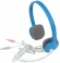 Наушники с микрофоном Logitech H150 синий/белый 1.8м накладные оголовье (981-000454)