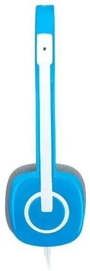 Наушники с микрофоном Logitech H150 синий/белый 1.8м накладные оголовье (981-000454)
